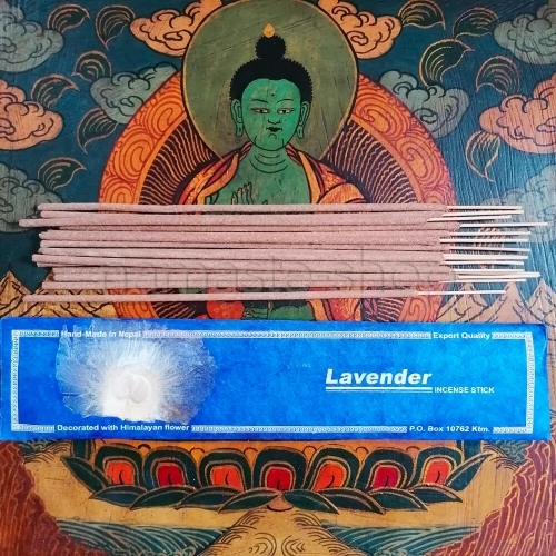Incenso Calmante alla LAVANDA - Qualità Unica del Nepal - Fiore Himalayano
