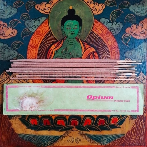 Incenso di Meditazione all'OPIUM - Qualità Unica del Nepal - Fiore Himalayano