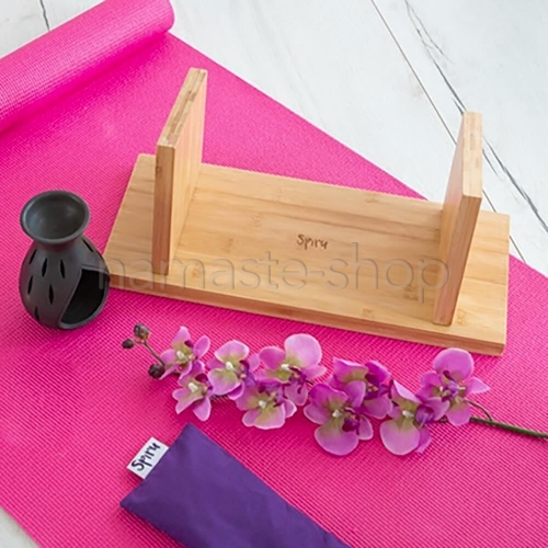 Panca da Meditazione in Legno di Bambù - Gambe Rimovibili