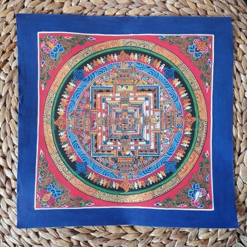 Kalachakra Mandala Tibetano - Ruota del Tempo - Cod. MAND-22