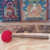 Mallet per Campana Tibetana e Gong - Martelletto - 25cm