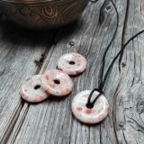 Donuts di PIETRA DEL SOLE - Ciondolo portafortuna